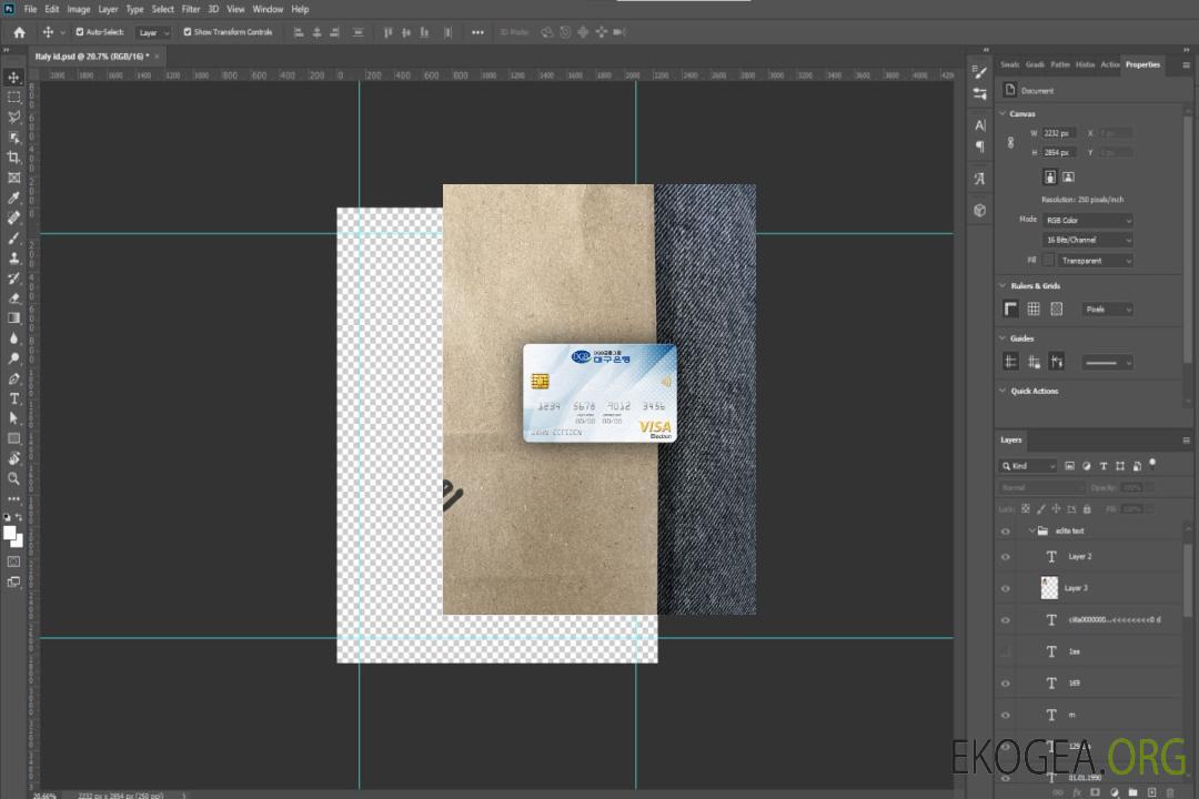 Corée du Sud Daegu bank visa carte électronique photolook avant template Corée du Sud Daegu bank visa carte électronique photolook avant template